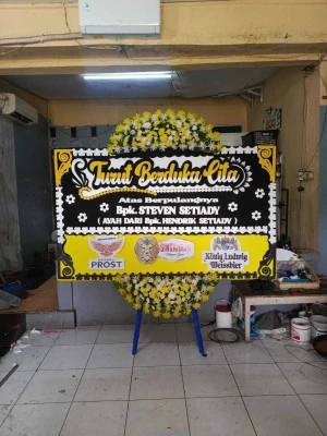 Papan Bunga di Cintawargi Tegalwaru